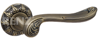 Дверная ручка RENZ мод. Глория (бронза матовая античная) DH 61-10 MAB