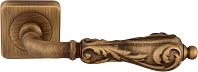 Дверная ручка Melodia мод. Libra 229Z1 на розетке 50Z1 (матовая бронза)