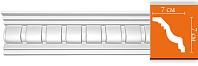 Плинтус с орнаментом Decomaster 95345 (размер 70х70х2400)