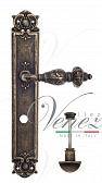 Дверная ручка Venezia на планке PL97 мод. Lucrecia (ант. бронза) сантехническая