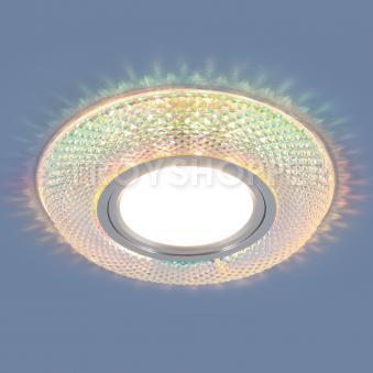 Встраиваемый точечный светильник со светодиодной подсветкой 2237 MR16 MLT мульти